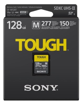 Sony | Tough Memory Card | UHS-II | 128 GB | SDXC | Pamięć flash klasy 10