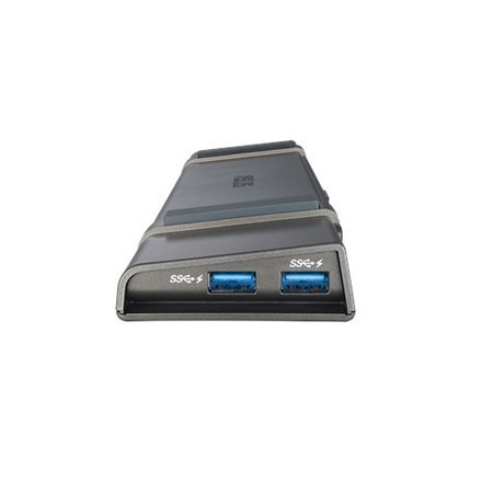 Stacja dokująca Asus USB 3.0 HZ-3B z portem Ethernet LAN (RJ-45), 1 portem USB 3.0 (3.1 Gen 1) typu C, 1 portem HDMI