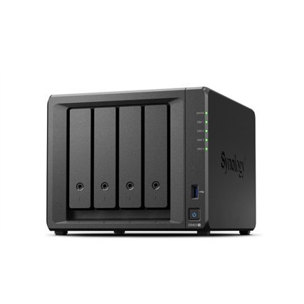 Synology | 4-Bay | DS923+ | Do 4 HDD/SSD Hot-Swap | AMD | Ryzen R1600 | Częstotliwość procesora 2,6 GHz | 4 GB