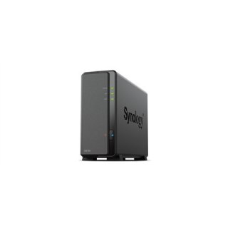 Synology | Tower NAS | DS124 | do 1 HDD/SSD | Realtek | RTD1619B | Częstotliwość procesora 1,7 GHz | 1 GB | DDR4