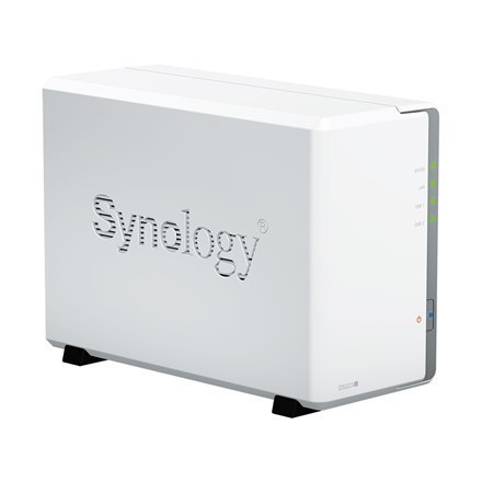 Synology | Tower NAS | DS223j | maksymalnie 2 dyski HDD/SSD | Realtek | RTD1619B | Częstotliwość procesora 1,7 GHz | 1 GB | DDR4