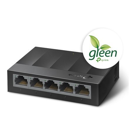 TP-LINK | 5-Portowy przełącznik biurkowy | LS1005G | Niezarządzalny | Biurkowy | Ilość portów 1 Gb/s (RJ-45) | Ilość portów SFP