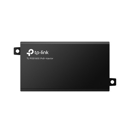 TP-LINK | Adapter PoE+ Injector | TL-POE160S | 10/100/1000 Mbit/s | Porty Ethernet LAN (RJ-45) 1x10/100/1000Mbps RJ45 port wejśc