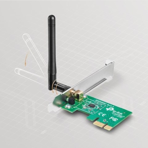 TP-LINK | Karta sieciowa | IEEE 802.11b | IEEE 802.11g | IEEE 802.11n | PCI Express x1