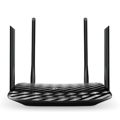 TP-LINK | Router | Archer C6 | 802.11ac | 300+867 Mbit/s | 10/100/1000 Mbit/s | Porty Ethernet LAN (RJ-45) 4 | Obsługa sieci mes