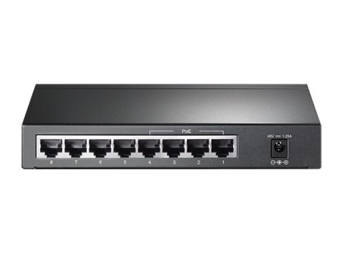 TP-LINK | Switch | TL-SG1008P | Niezarządzalny | Desktop | Porty 1 Gb/s (RJ-45) w liczbie 8 | Porty PoE w liczbie 4 | Typ zasila