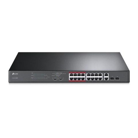 TP-LINK | Switch | TL-SL1218MP | Unmanaged | Rackmountable | 10/100 Mbps (RJ-45) ports quantity 16 | 1 Gbps (RJ-45) ports quanti