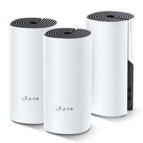 TP-LINK | Whole Home Mesh WiFi System | Deco M4 (3-Pack) | 802.11ac | 300+867 Mbit/s | 10/100/1000 Mbit/s | Ethernet LAN (RJ-45)