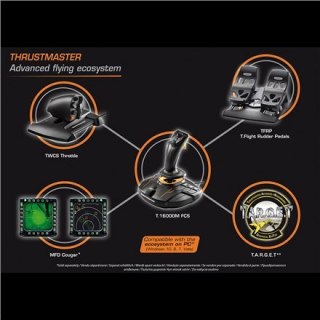 Thrustmaster | Lot T 16000M Flight Pack | Czarny