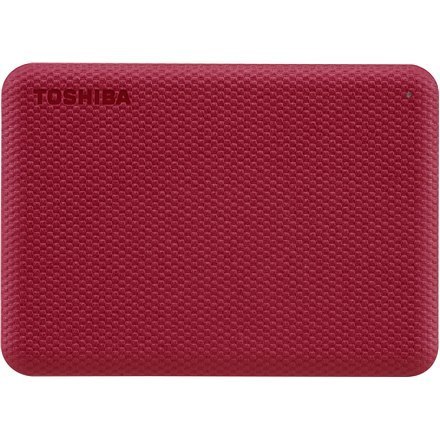 Toshiba | Canvio Advance | HDTCA40ER3CA | 4000 GB | 2,5 " | USB 3.2 Gen1 | Czerwony