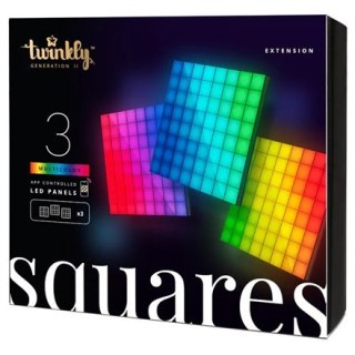 Twinkly Squares Smart LED Panels Expansion pack (3 panele) Twinkly | Squares Smart LED Panels Expansion pack (3 panele) | RGB -