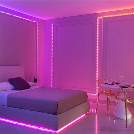 Twinkly|Dots Smart LED Lights 60 RGB (Multicolor), zasilane przez USB, 3m, przezroczyste|RGB - 16M+ kolorów