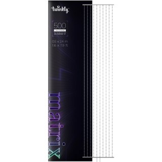 Twinkly|Matrix Smart LED Lights 500, 0.5x2.4m|RGB Multicolor