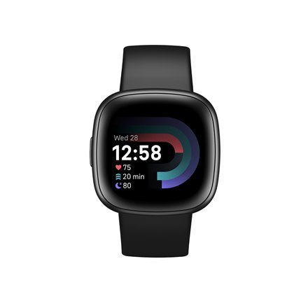 Versa 4 | Inteligentny zegarek | NFC | GPS (satelitarny) | AMOLED | Ekran dotykowy | Monitorowanie aktywności 24/7 | Wodoodporny