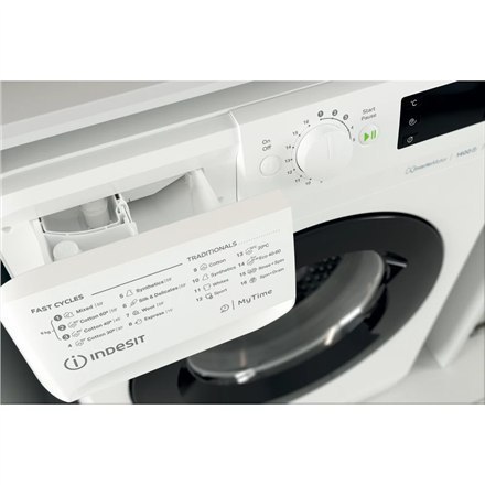 Washing Machine INDESIT MTWE 81495 WK EE | Klasa energetyczna B | Ładowanie z przodu | Pojemność prania 8 kg | 1400 obr./min | G