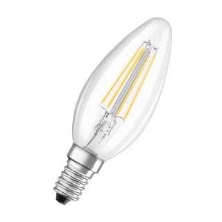 Żarówka Osram Parathom Classic Filament 40 non-dim 4W/827 E14 Osram | Parathom Classic Filament | E14 | 4 W | Ciepła Biel