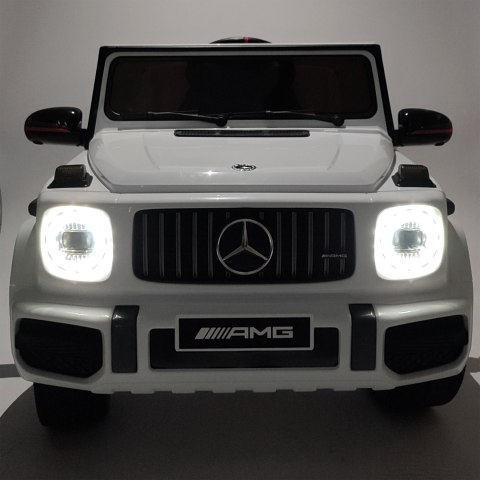 Samochód elektryczny dla dzieci MERCEDES AMG G63 biały