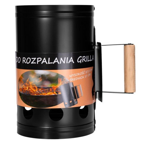 Komin do rozpalania grilla KORTEN