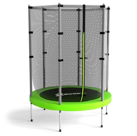 Trampolina z siatką SAUT 140 cm zielona