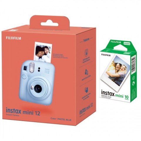 Fujifilm | MP | x | Pastel Blue | 800 | Aparat Instax Mini 12 + Instax Mini Glossy (10pl)