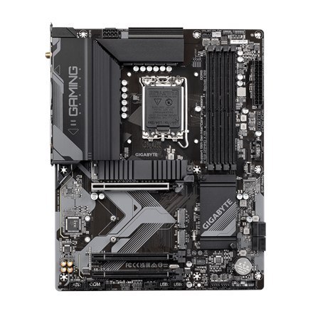 Gigabyte | B760 GAMING X AX 1.1 M/B | Rodzina procesorów Intel | Gniazdo procesora LGA1700 | DDR5 DIMM | Gniazda pamięci 4 | Obs