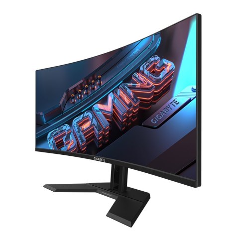 Gigabyte | Monitor 34-calowy GS34WQC EK1 Z Technologią Ekranu Krzywego, 144Hz, WQHD, FreeSync Premium, HDR400