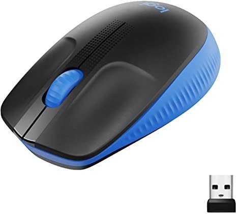 Logitech | Mysz pełnowymiarowa | M190 | Bezprzewodowa | USB | Niebieska