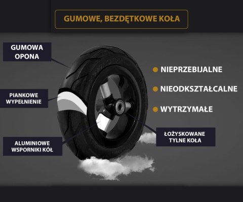 Qplay Rowerek Trójkołowy Rito Rubber Grey