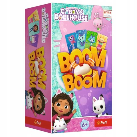 Gra Rodzinna Boom Boom Koci Domek Gabi Trefl 02548