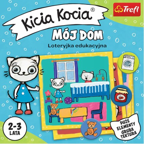 Gra planszowa Kicia Kocia mój dom dla maluchów Trefl 02055