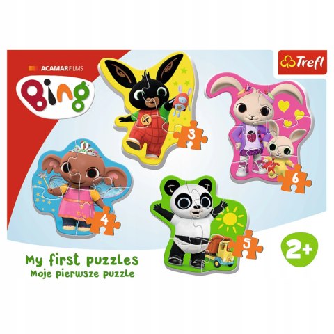 Moje pierwsze puzzle Bing Baby 2+ Trefl 36085