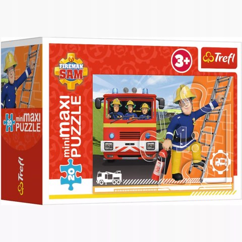 Puzzle 20 miniMAXI Strażak Sam 20 elementów 3+ Trefl 21113