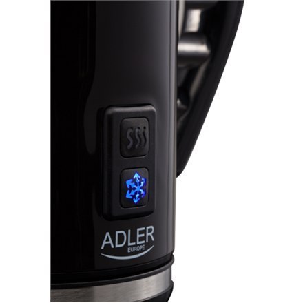 Adler | AD 4478 | 500 W | Spieniacz mleka | Czarny