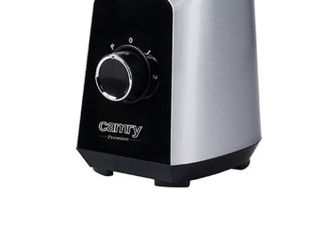 Camry | Blender | CR 4077 | Tabletop | 500 W | Materiał słoika Szkło | Pojemność słoika 1,5 L | Kruszenie lodu | Czarny/stal nie