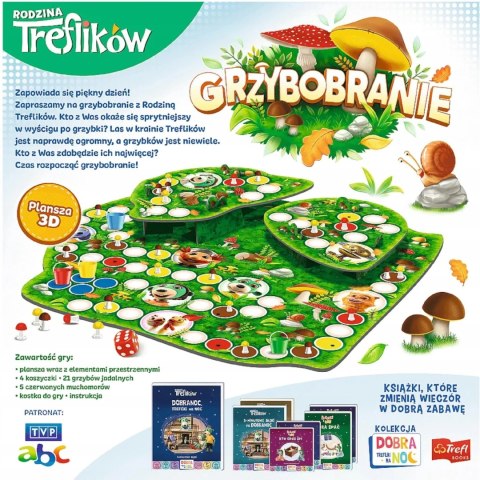 Gra planszowa rodzinna Grzybobranie Rodzina Treflików Trefl 02035