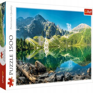 Puzzle krajobraz Polska Morskie Oko Tatry 1500 elementów Trefl 26167