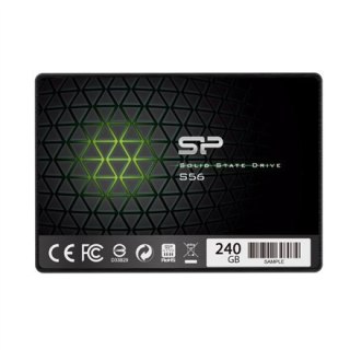 Silicon Power | S56 | 240 GB | Format SSD 2,5" | Interfejs SSD SATA | Prędkość odczytu 460 MB/s | Prędkość zapisu 450 MB/s