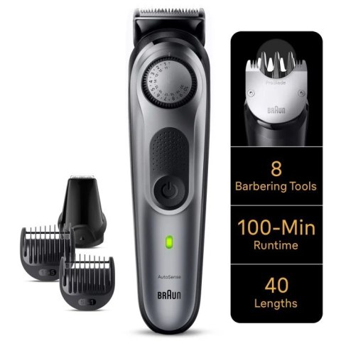 BRAUN BT7420 Beard Trimmer BlkSpGr Braun