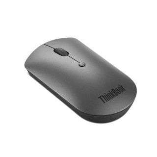 Lenovo | ThinkBook Bluetooth Silent Mouse | Bezprzewodowa | Bluetooth 5.0 | Żelaznoszara | 1 rok(i)