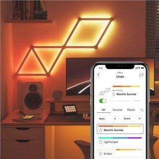 Nanoleaf Lines Starter Kit (15 panels) Nanoleaf | Lines Starter Kit (15 panels) | W | 16M+ colors