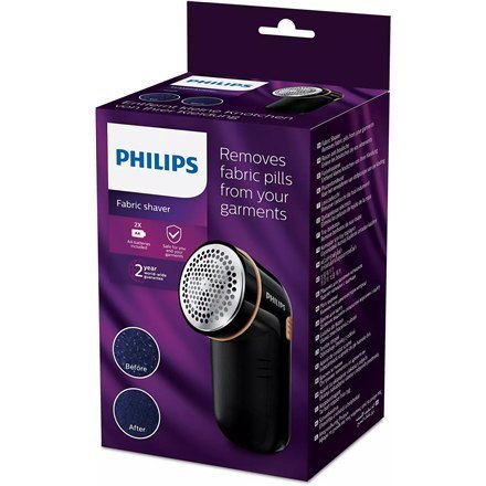 Philips | Golarka do tkanin | GC026/80 | Czarny | Zasilanie akumulatorowe