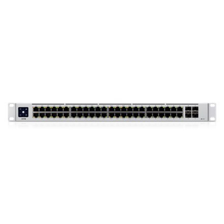 Ubiquiti | UniFi Switch | USW-48-POE | Managed L2 | Rackmountable | Mbit/s | 1 Gbps (RJ-45) ports quantity 48 | MU-MiMO | SFP po