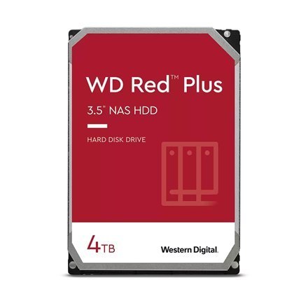 Western Digital | Dysk twardy | Czerwony WD40EFPX | 5400 RPM | 4000 GB