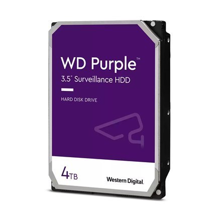 Western Digital Purple Surveillance, 4 TB, 3,5", HDD | Western Digital | Dysk twardy | Digital Purple Surveillance | 4000 GB