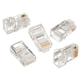 Cablexpert | Wtyk modularny 8P8C do solidnego kabla LAN CAT5, UTP, 10 sztuk w woreczku