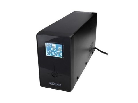 EnerGenie | UPS with USB and LCD display, Black | 850 VA | 220 V