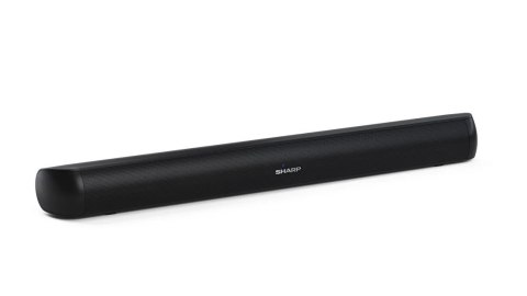 Kompaktowy soundbar Sharp HT-SB107 2.0 do telewizorów do 32", HDMI ARC/CEC, wejście AUX, złącze optyczne, Bluetooth, 65 cm, błys