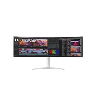 LG | 49WQ95C-W | 49 " | IPS | QHD | 32:9 | 5 ms | 400 cd/m² | Srebrny | Ilość portów HDMI 2 | 144 Hz