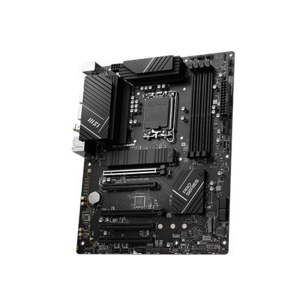 MSI | PRO B760-P WIFI DDR4 | Gniazdo procesora LGA1700 | Typ chipsetu Intel B760 | Obsługiwana technologia pamięci RAM DDR4 SDRA