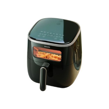 Philips XL Airfryer | HD9257/80 | Moc 1700 W | Pojemność 5,6 l | Technologia Rapid Air | Czarny